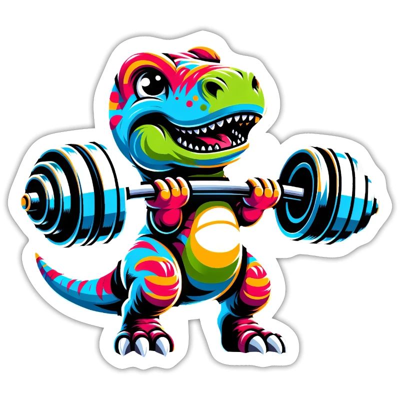 Haltères Trex Dinosaur Haltères Haltères Haltères