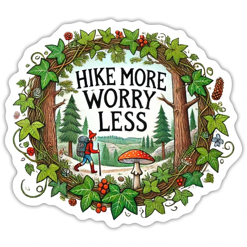 Hike more worry less