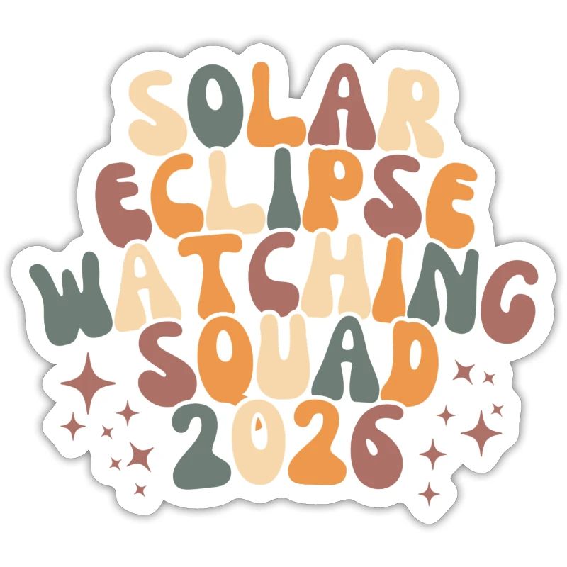 Solar Eclipse Watching Squad 2026