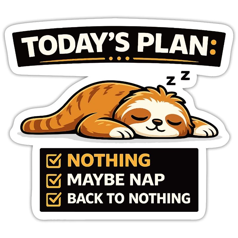 Today Plan: Cat Nap Checklist