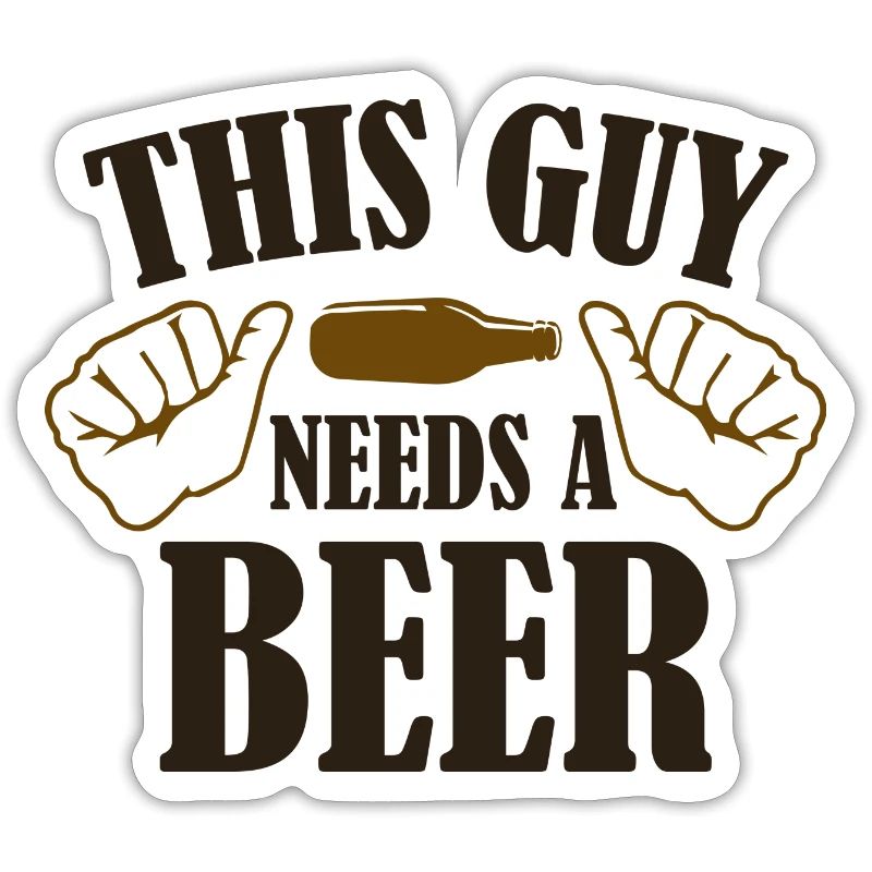 This Guy Needs A Beer