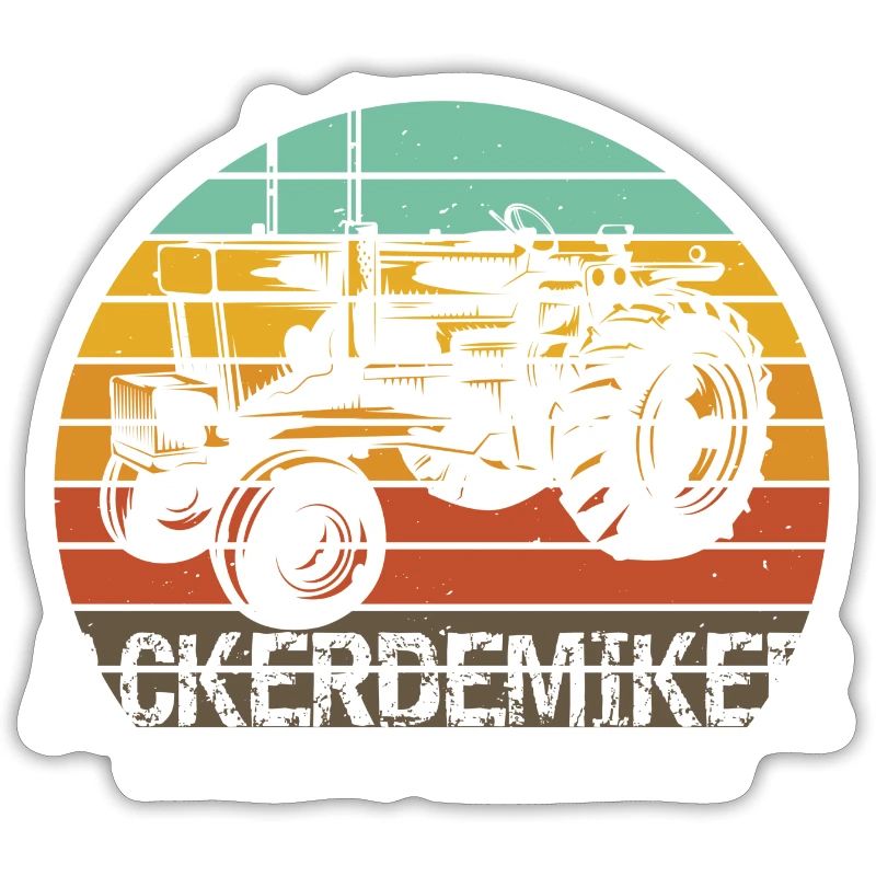 Bauer Geschenk Traktor Bachelor of harte Arbeit