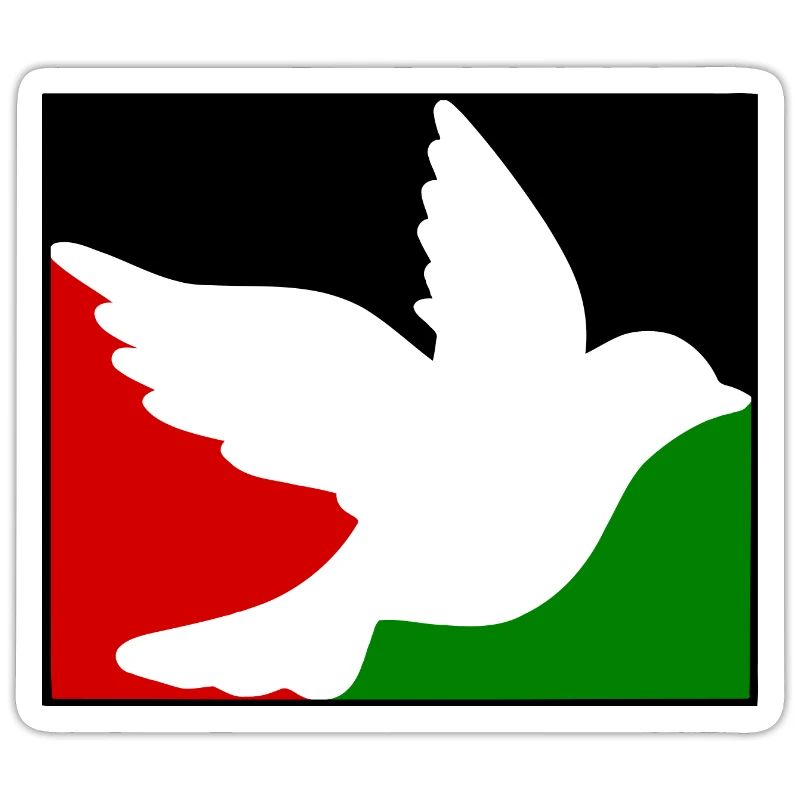 Free palestine Friedenstaube