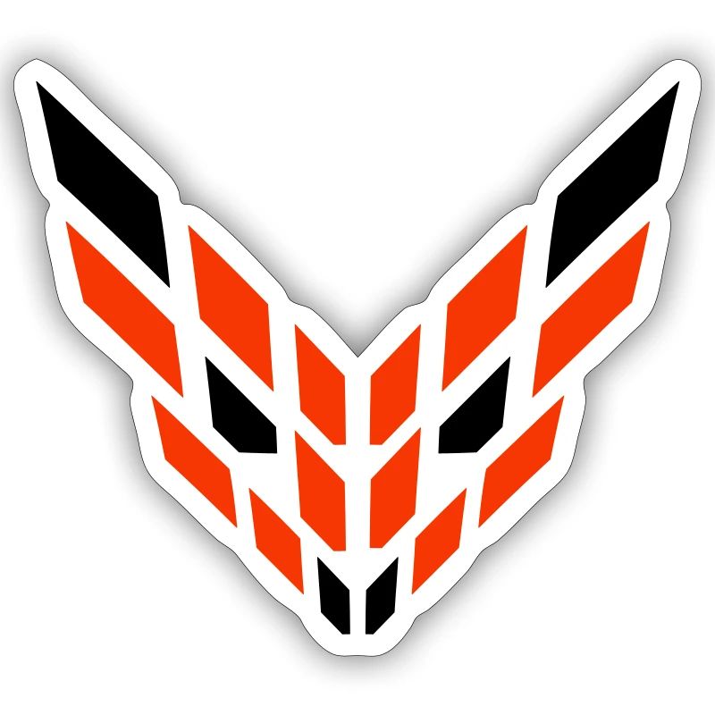 Fuchs Rotfuchs Abstraktes Logo Cool Böser Blick