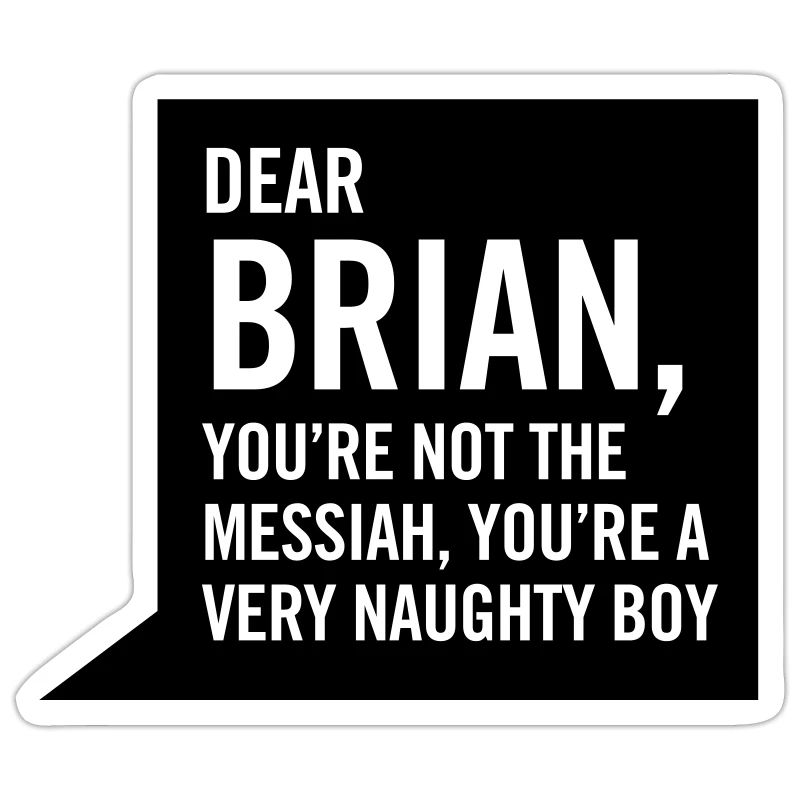 Dear Brian...