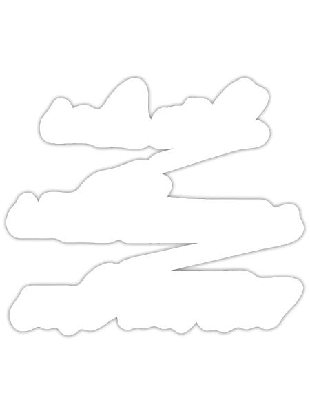 Ich Will Ich Kann Ich Werde - Sticker Größe S (10 x 10 cm) - Mattweiß - Vorne