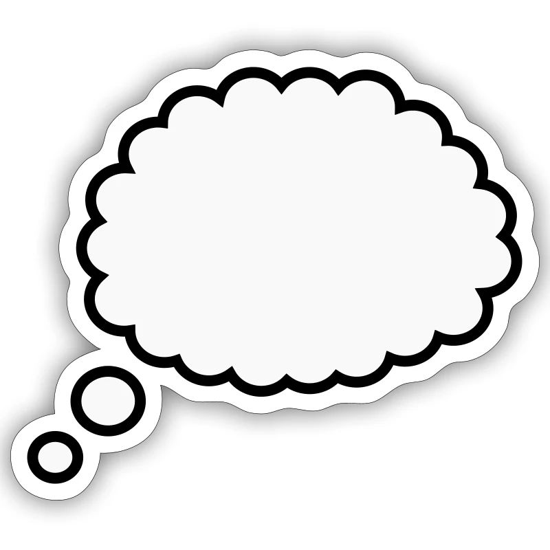 Thinking bubble