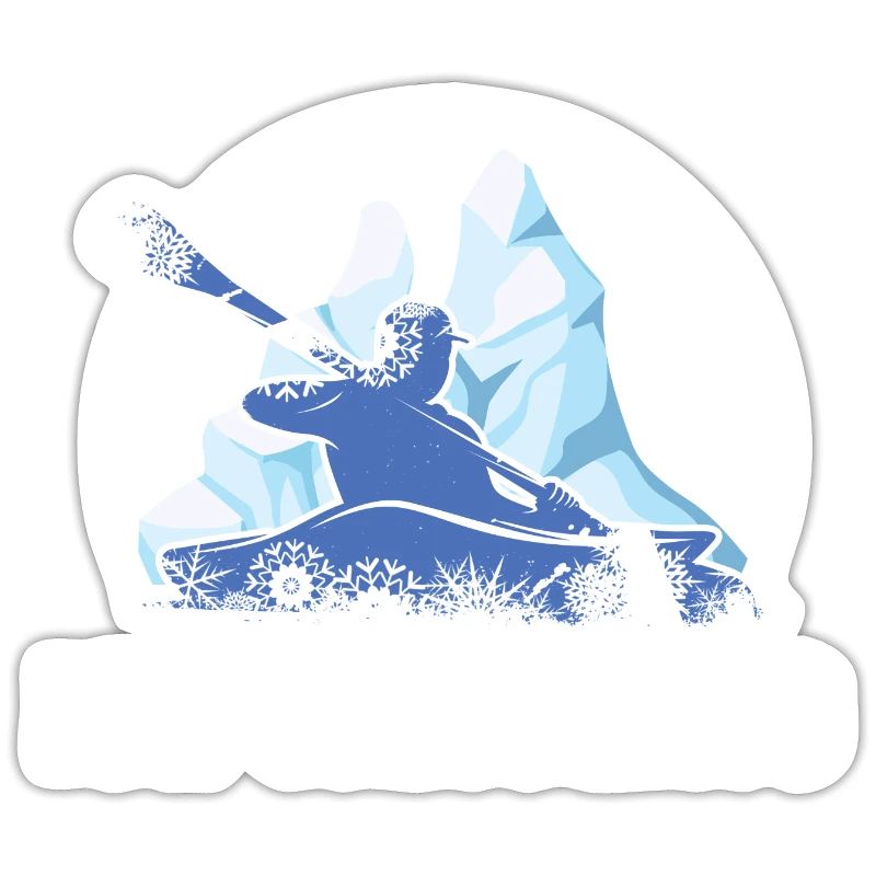 eiskanufahrer eiskanu eispaddeln kanu winterkanu