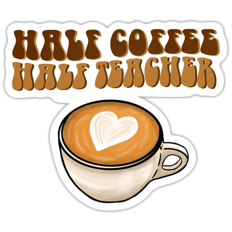 Moitié café moitié professeur