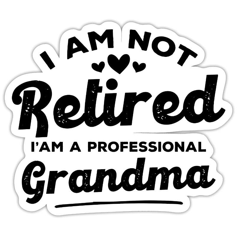 Ich bin eine professionelle Großmutter