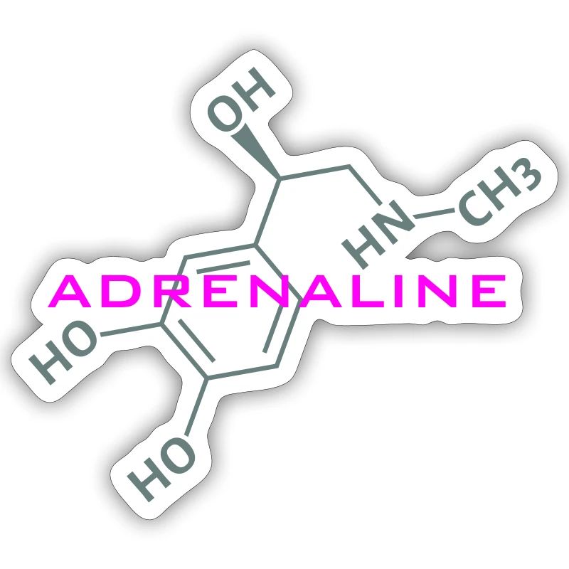 Formule structurelle d’adrénaline