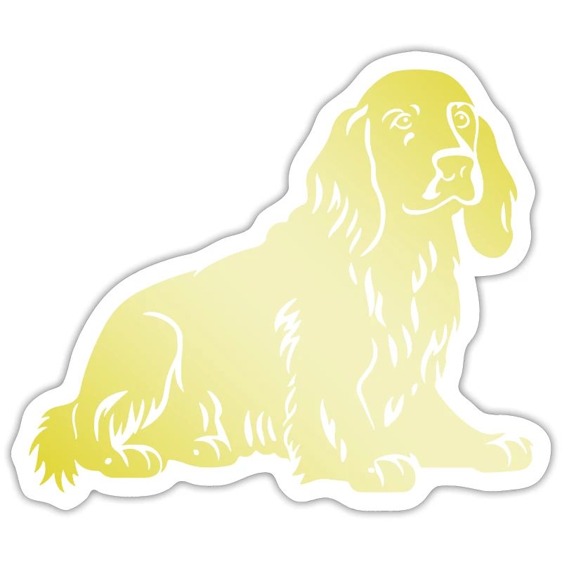 Cocker Spaniel Dog Silhouette