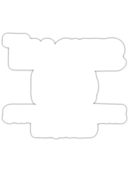 Teacher Summer Recharge Required - Sticker size S (10 x 10 cm) - white matte - Front