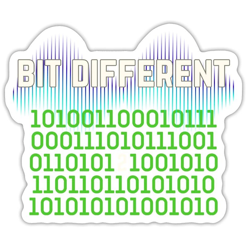 Bit Different - Nerdy Binary Error Design