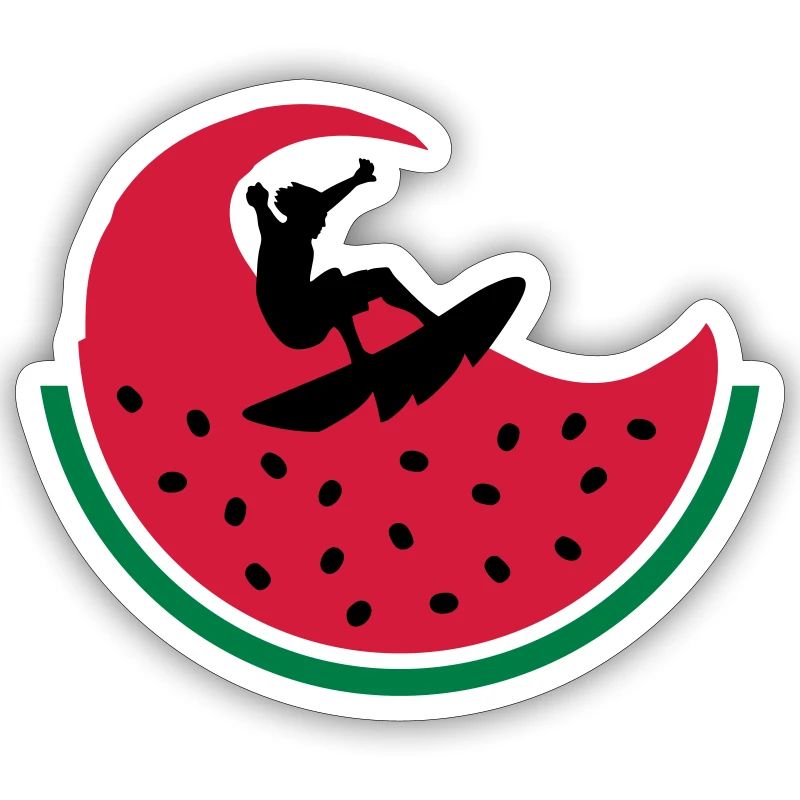 Surfeur de pastèque