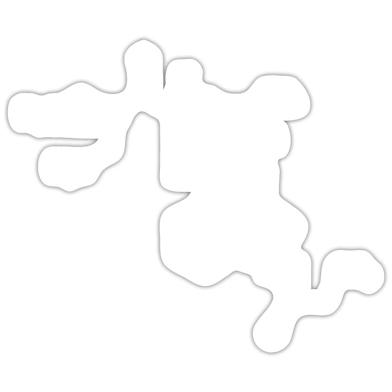 1P LSD Structural formula - white