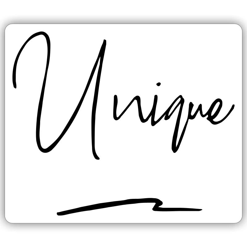 Unique - Einzigartig