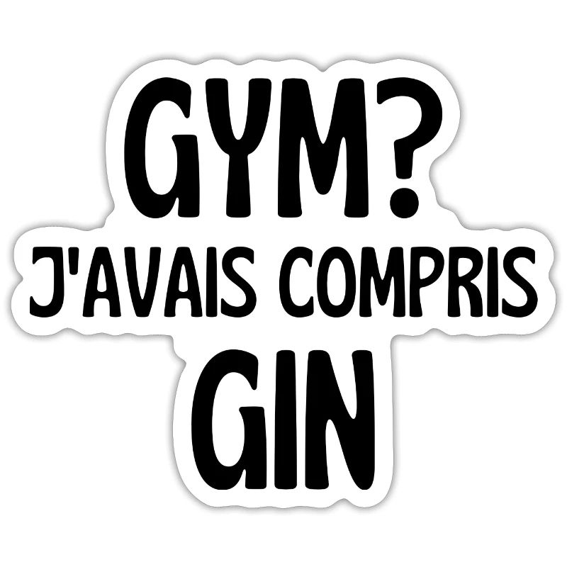 j'avais compris gin
