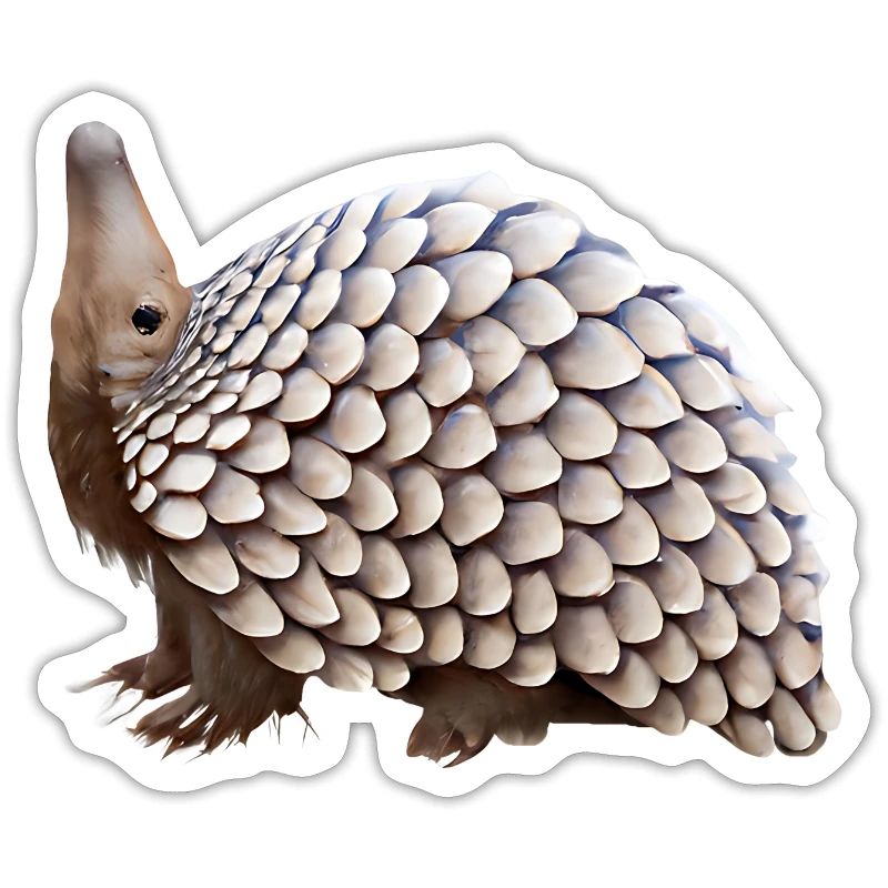 Conception de pangolin mignon