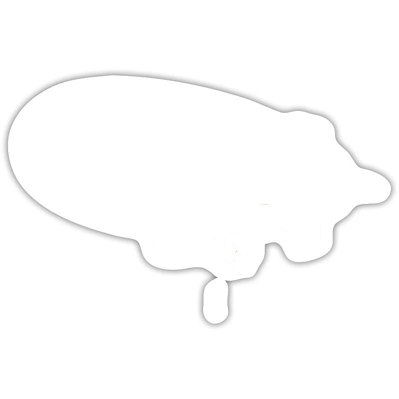 Silhouette eines Luftschiffs – Stilvolles