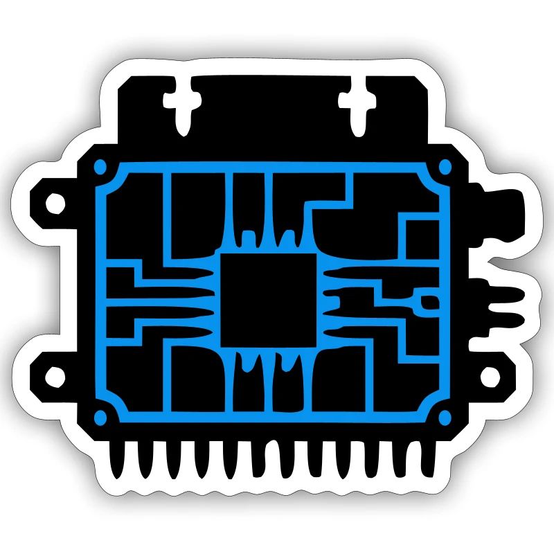 Logo informatique du PCB Microchip