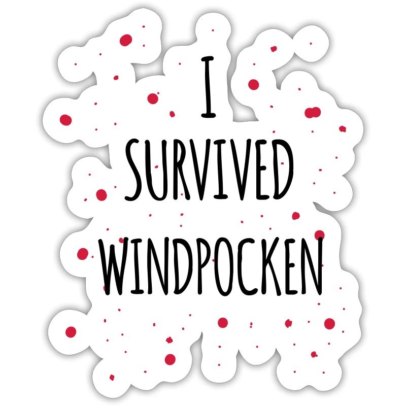 I survived chicken pox 2c