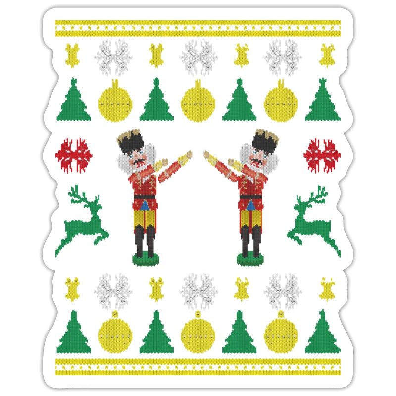 Dancing Nutcracker Dabbing Nutcracker Tricoté