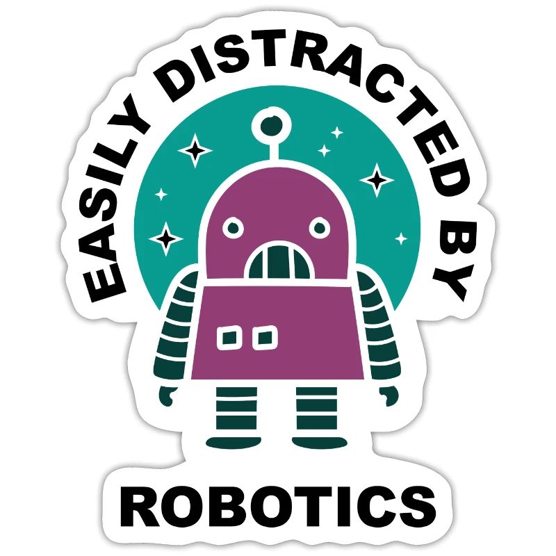 Distracted by Robots Students Robotic Engineer