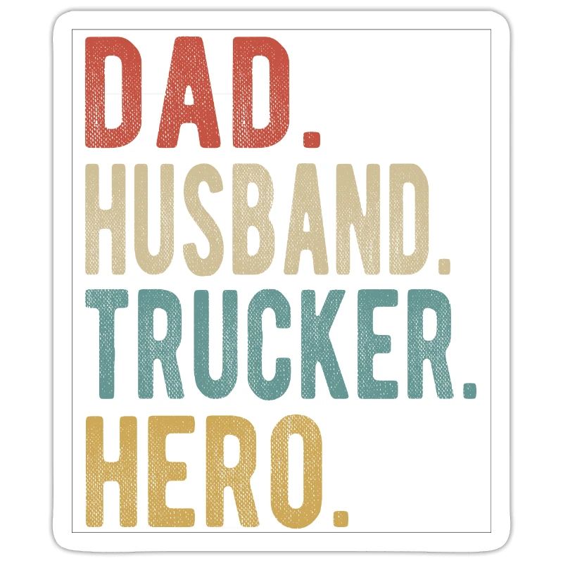 Trucker Papa Ehemann Held