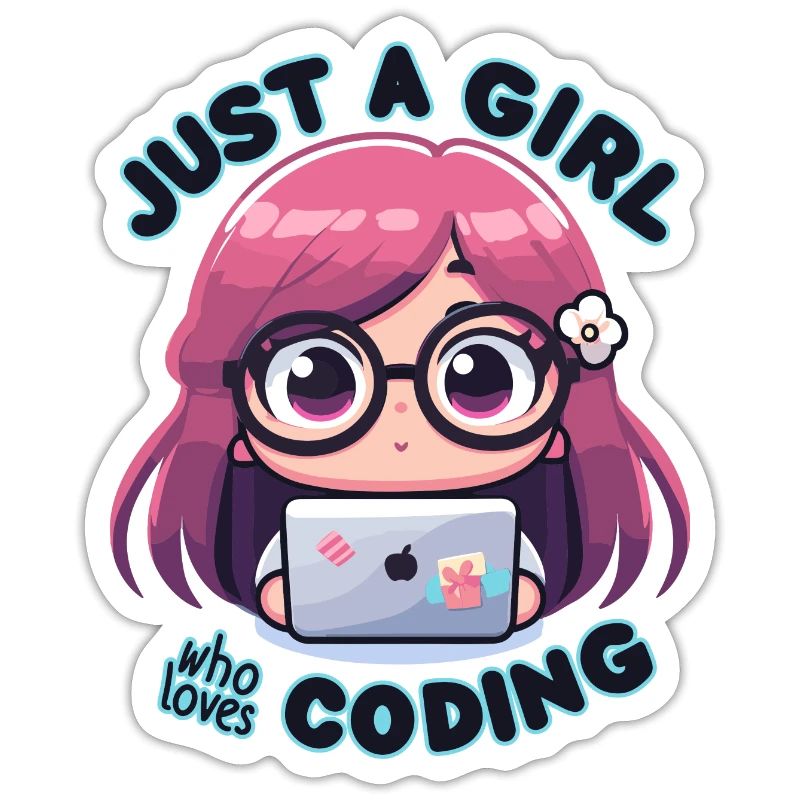 EINFACH EIN MÄDCHEN, DAS DAS PROGRAMMIEREN LIEBT