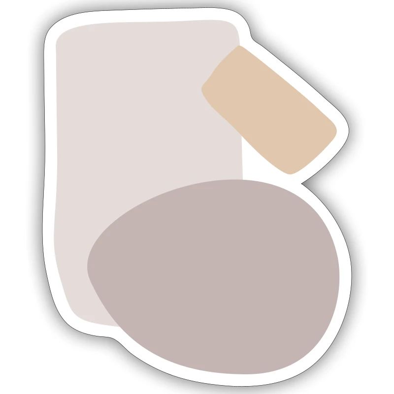 Conception abstraite de différentes formes