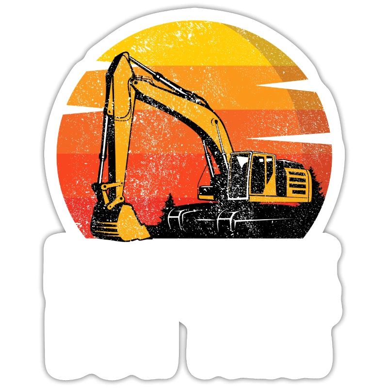Excavator Driver Construction Worker Excavator