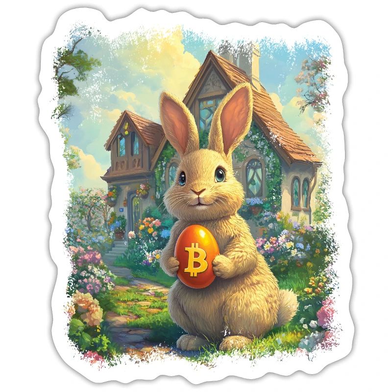 Bitcoin Easter Rabbit Hole Easter Bunny Egg