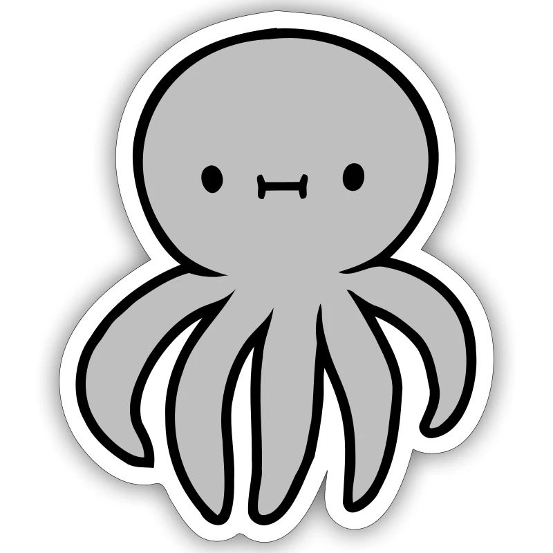 Octopus Octopus Octopus Squid Cute Giant Squid Funny