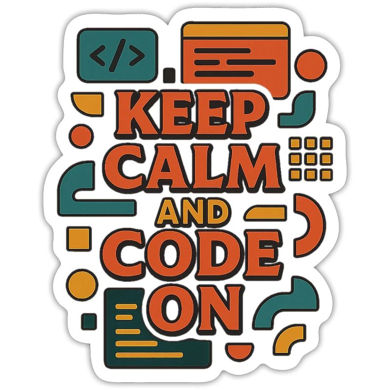 Reste calme et code activé – Chemise de codeur drôle