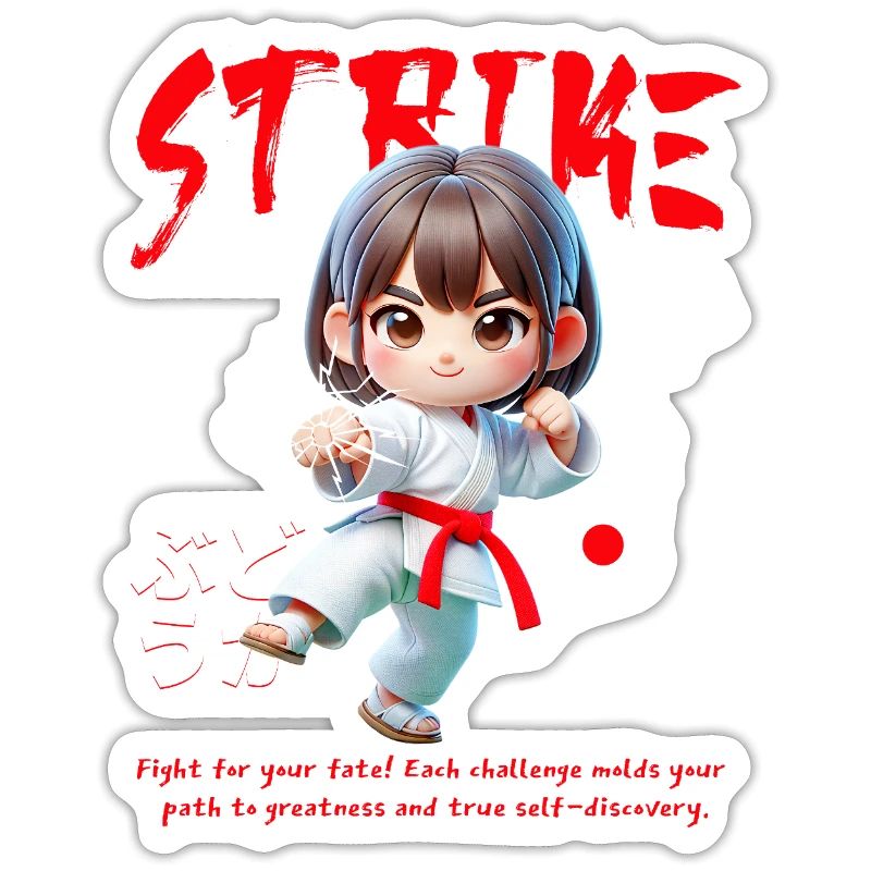 Chibi Karate Hero Strike