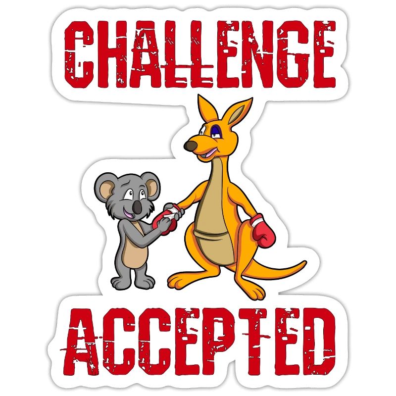 CHALLENGE ACCEPTÉ - Boxer Kangaroo + Koala Trainer