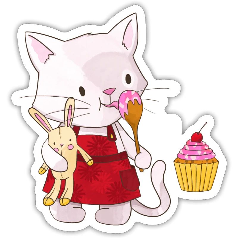 Chat Chat Chat Sweet Tooth Baker Cupcake Cake