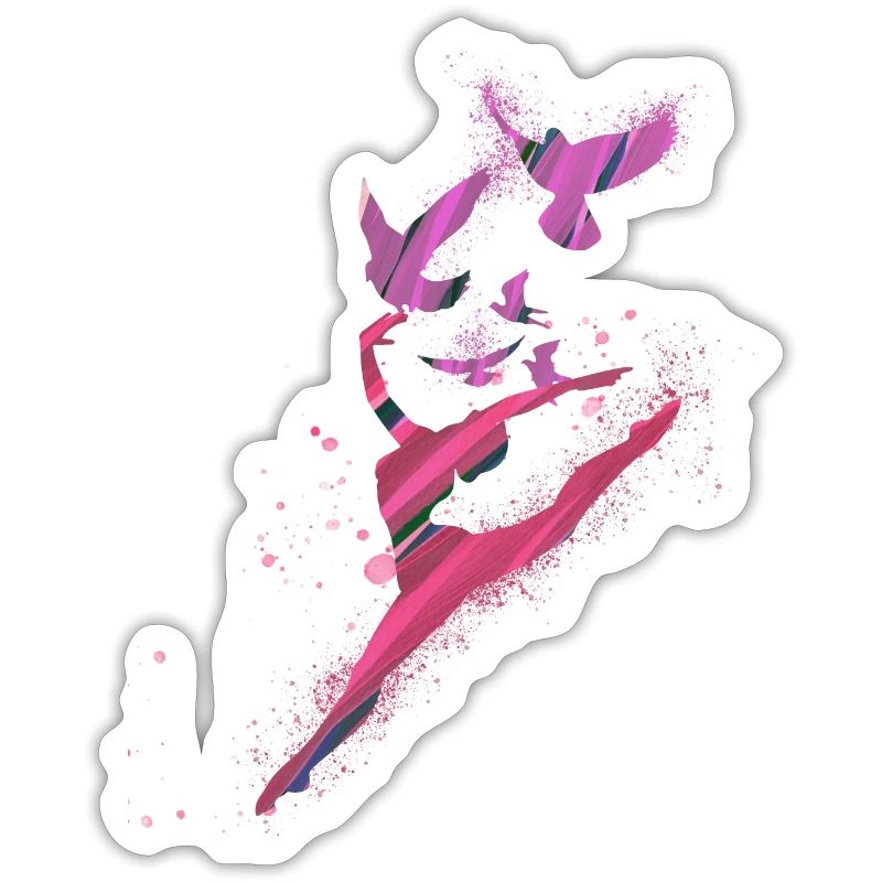 dance,dancer,pink,graffiti,lightness, birds