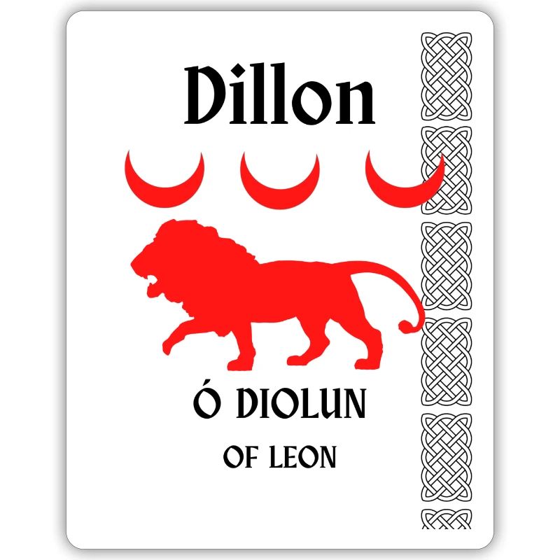 Dillon cognome