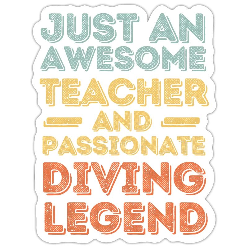 Instructor Diving retro