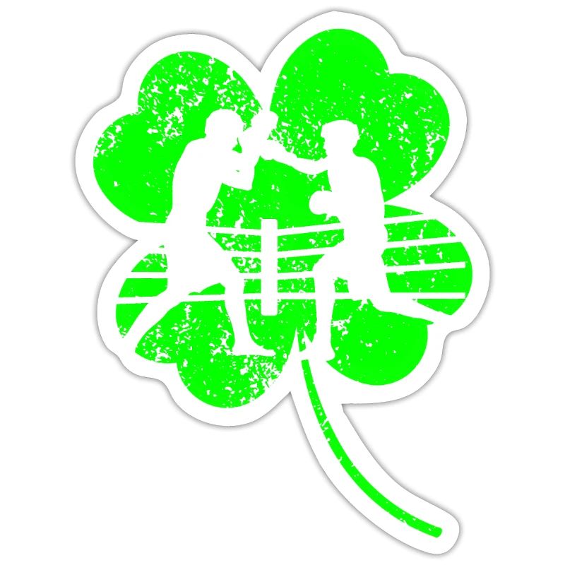 Boxe trèfle de la Saint-Patrick