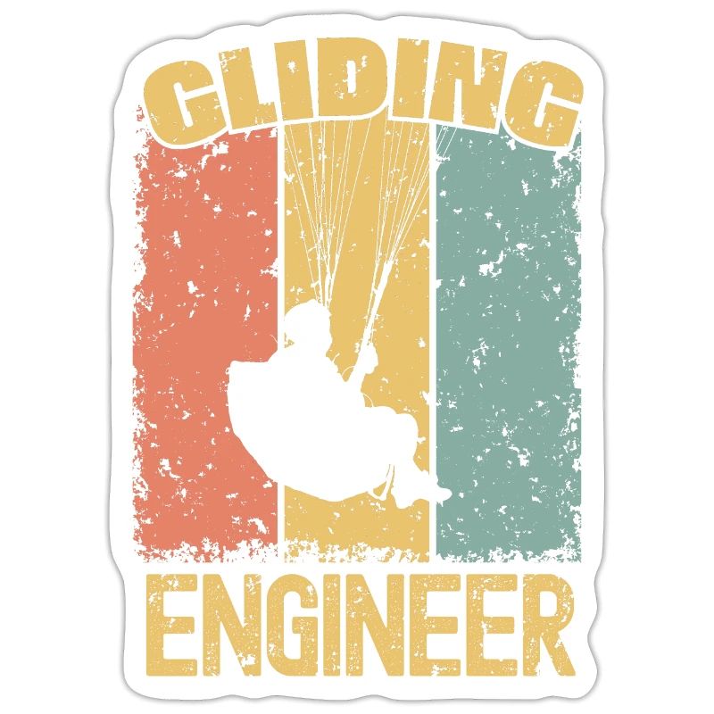 Paragliding Engineer retro