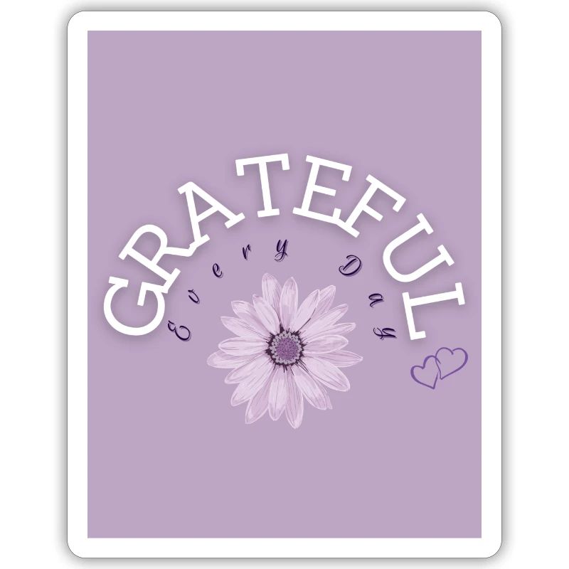 Grateful Every Day (conception positive)