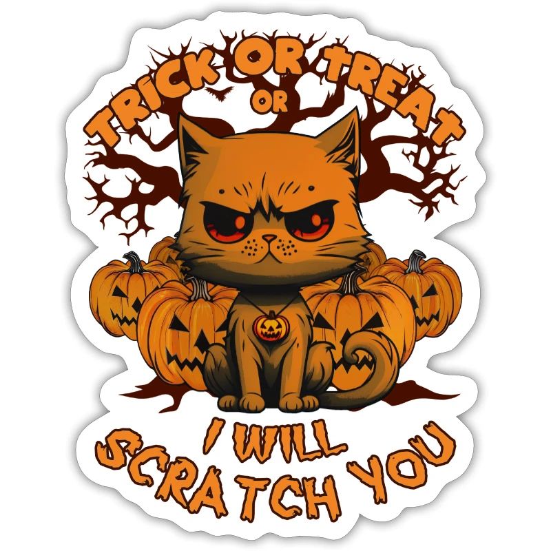 Süßes oder Saures oder ich kratze dich, CAT