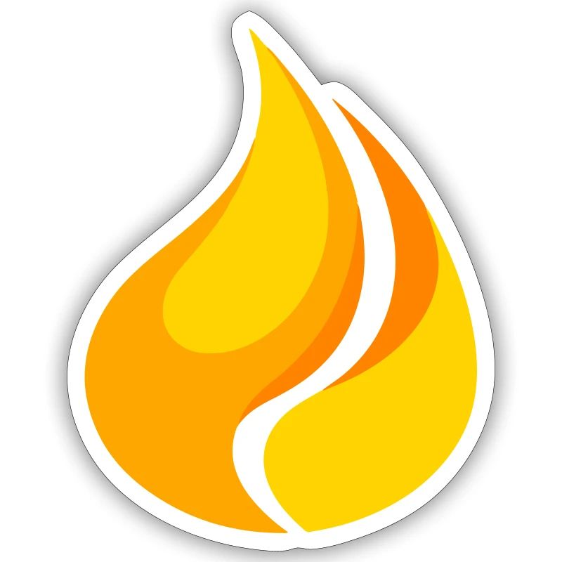 Lodernde Flammen