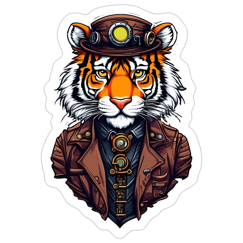 Tigre steampunk