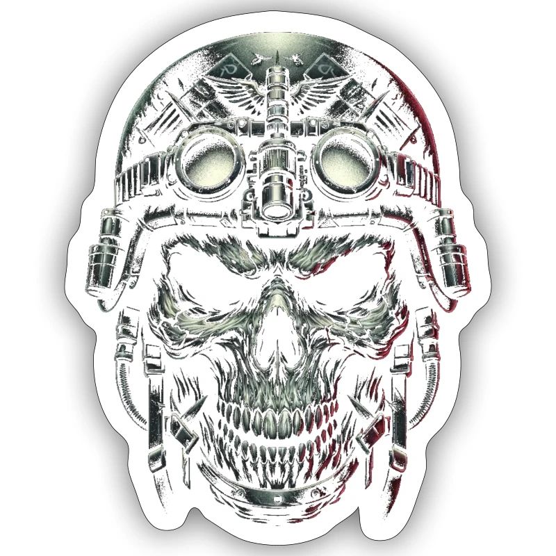 Pilotenschädel Pilot