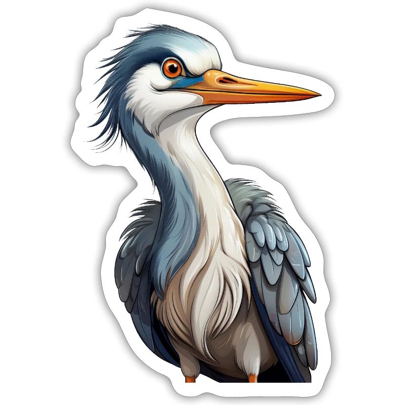 Graureiher oder Fischreiher