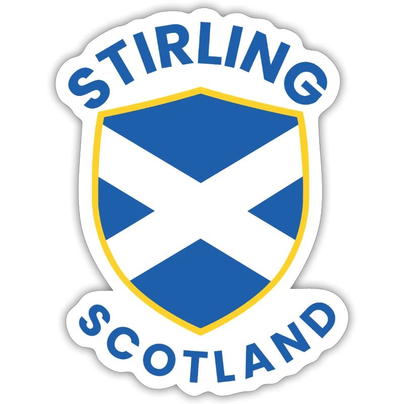 Conception du bouclier écossais de Stirling